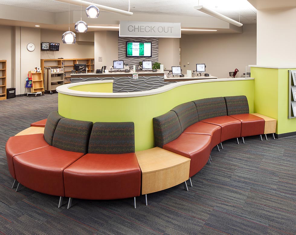 Bettendorf Library check out