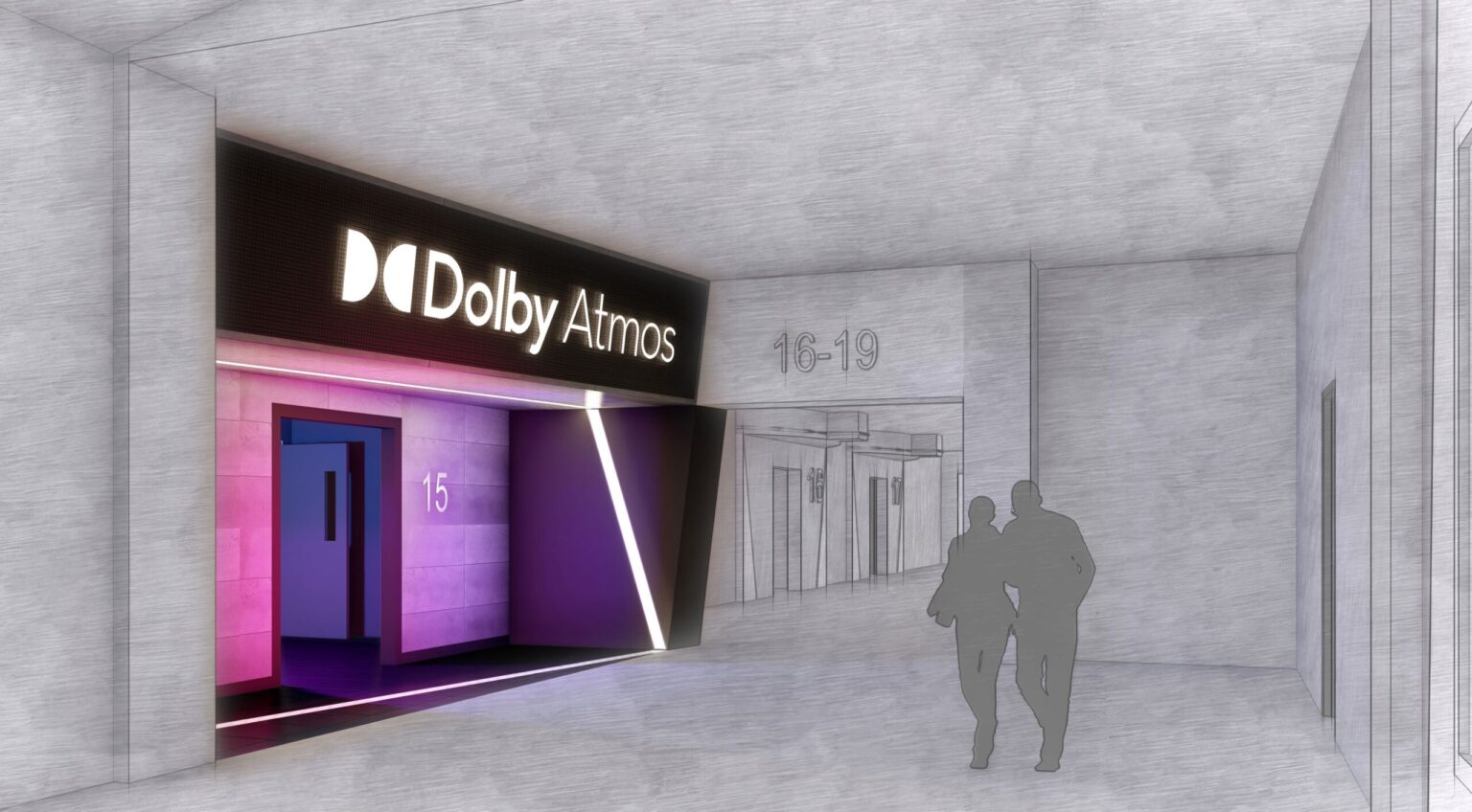 Dolby Entry - CMX Dolphin Mall