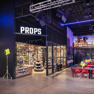 Harkins Backlot prize redemption room