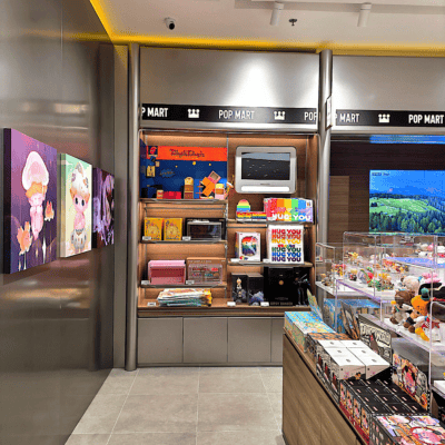 Pop Mart store display
