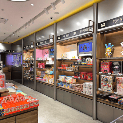 Pop Mart store display