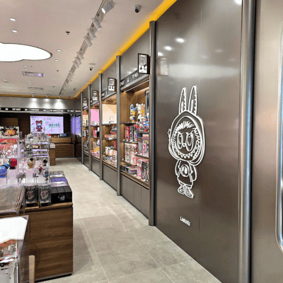 Pop Mart store display