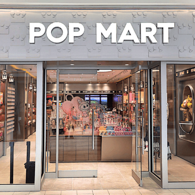 Pop Mart storefront at Danbury Fair Mall