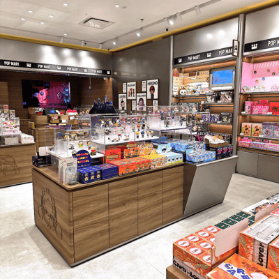 Pop Mart store display