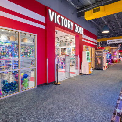 Redemption store at Round1 Willowbrook with toys.